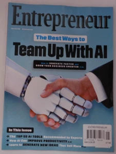 Entrepreneur magazine May/June 2025 The Best Ways to Team up with AI. Top tools - Picture 1 of 1