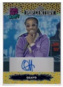 2023 Leaf Metal Pop Century Quavo Pro Set Raps Prismatic Gold Auto 1/1 - Picture 1 of 1