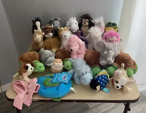 Large Lot Webkinz & Lil Kinz Plush PLUS Accessories Trading Cards NO CODES (25) - Picture 1 of 19