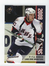 2007-08 AHL All-Stars #9 T.J. Hensick (Toledo Walleye)