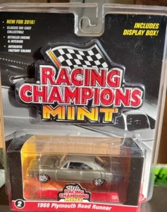 Racing Champions Mint 68 Plymouth Road Runner #2 new on blisterspak from 2016 - Picture 1 of 3