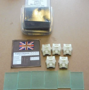 LOT DYSTOPIAN WARS BRITANNIA MKII MEDIUM TANKS TANK DWKB23 ARMOR - Picture 1 of 10