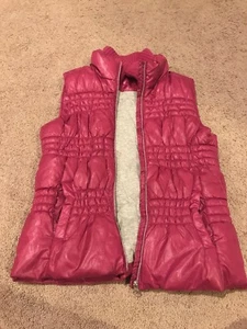 Zara Kids Pink Winter Puffer Vest -size Medium and XL available - Picture 1 of 3