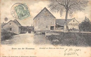 CPA 67 GRUSS AUS WANZENAU WIRTSCHAFT ZUR MUHLE VON KARL CLAUSS (dos non divisé) - Picture 1 of 1