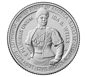 2025-P&D American Women Quarters- Ida B. Wells - Picture 1 of 2