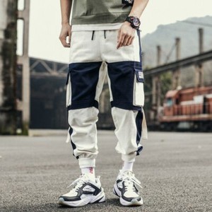 Pantalones de hombre pantalón a la cintura elástico Streetwear militar hombres joggers pantalones de chándal pantalones cargo para hombre ropa hombre pantalón WOT #red Pantalones de hombre pantalón a la cintura elástico Streetwear militar hombres joggers pantalones de chándal pantalones cargo para hombre ropa hombre pantalón WOT #red