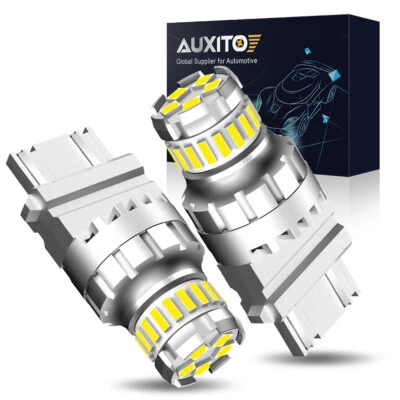 Para Actualizado 3157 3156 4157 LED Respaldo Bombillas de Luz Inversa Blanco Súper Brillante Foto 1 de 4