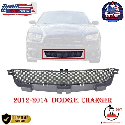 Front Bumper Face Bar Grille for 2012-2014 Dodge Charger SRT8 6.4L CH1036130 Foto 1 de 4