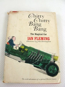 Chitty Chitty Bang Bang The Magic Car Ian Fleming 1964 1st Ed. HC/DJ Cloth Book - Picture 1 of 10