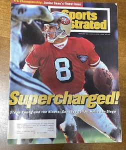 Sports Illustrated Magazine January 23, 1995. Supercharged! Joe Montana On Cover - Picture 1 of 1