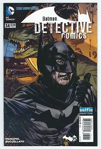 BATMAN DETECTIVE #34 SELFIE Variant NM/MT DC COMICS THE NEW 52 - Picture 1 of 1