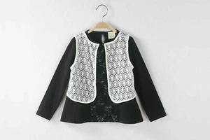 New Babee MeeLeR Kids Girl Toddler long sleeve T-shirt top with vest Size 3 - Picture 1 of 10