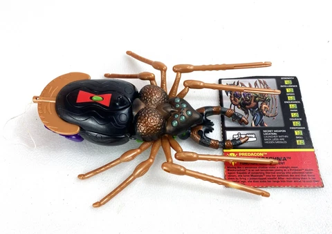 Blackarachnia Vintage Transformers Beast Wars Action Figure Complete 1996 Cover