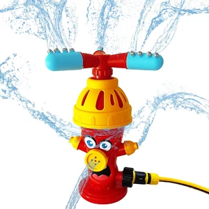 Niedlicher Hydranten Sprinkler für Kinder - Outdoor Wasserspiel Spielzeug für Sommerspaß - Bild 1 von 12