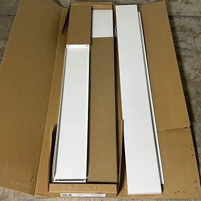 Base de archivador plano de acero SAFCO talla 53,5" L x 6" W, blanco 4999WHR Foto 1 de 4