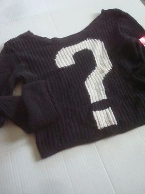 Suéter negro para mujer?  Bongo Talla Med Nuevo Foto 1 de 2