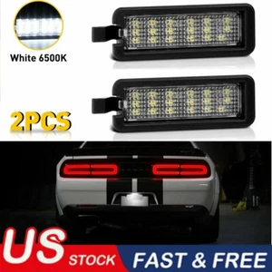 For 15-20 Dodge Charger Challenger Chrysler 300 FULL LED License Plate Light 2x - Imagen 1 de 12