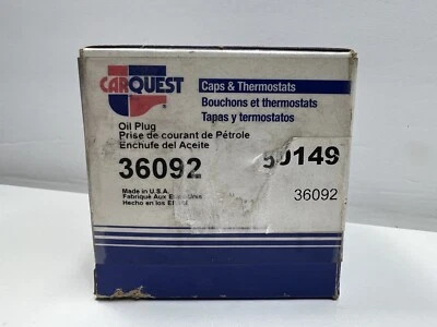Repuesto Carquest 10149 (36092) HD Tapón de llenado de aceite de motor Nuevo de Lote Antiguo Foto 1 de 2