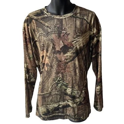 CAMO Hunting Red Head True Fit Long Sleeve Silky Base Layer Shirt Unisex Men’s L - Image 1 of 4