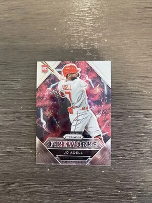 2021 Panini Prizm-Fireworks-Jo Adell RC #FW9 - Image 1 of 2