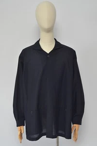 Y's Yohji Yamamoto Vintage Men's Black Wool Light Jacket Size L Made in Japan - Picture 1 of 13