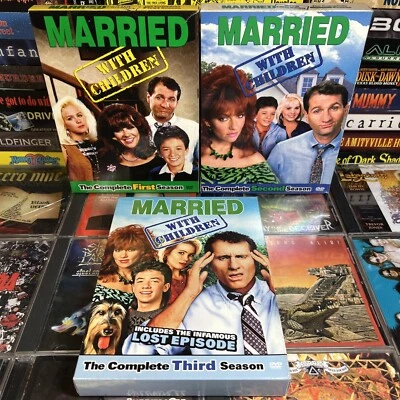 Married with Children DVD Box Set Lot Seasons 1-3 Christina Applegate Comedy TV - Image 1 of 4