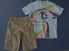 NEW Boy 5 OLD NAVY Short Sleeve T-Shirt Skate Boarder AND Khaki Shorts Outift