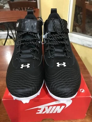 Under Armour Harper 7 Mid RM Baseball Cleats 3025587-001 Men’s 12.5 - Image 1 of 4