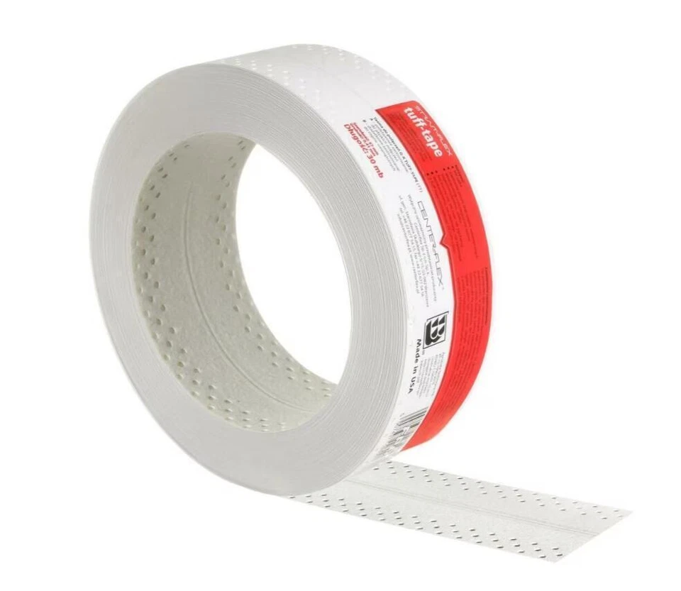 Strait-Flex TT30M 30m Eckschiene Gipskarton Fugenband - Weiß