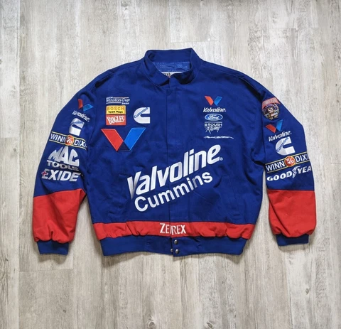 Vintage NASCAR Mark Martin Racing Champions Apparel Men's XXL Jacket Cover