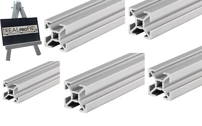 SPARPAKET Aluprofil 20x20 | Nut 6 | B-Typ | Bosch kompatibel | Eloxiert ALU - Bild 1 von 4