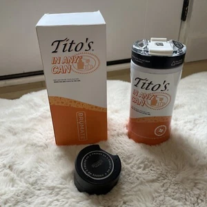 Brumate Tito's IN ANY CAN Hopsulator Trio 12/16oz Can Cooler Tumbler NEW/OpenBox - Picture 1 of 7