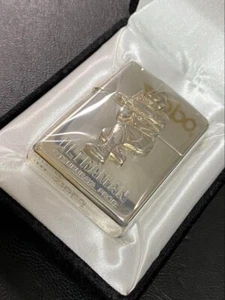 Encendedor Zippo Ultraman de plata esterlina 3D de metal de doble cara de procesamiento regular - Imagen 1 de 10
