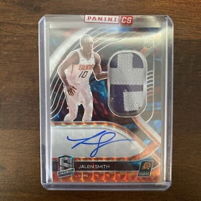 Jalen Smith 2020-21 Panini Spectra Rookie Patch Auto Suns RC #202 32/49 - Image 1 of 4