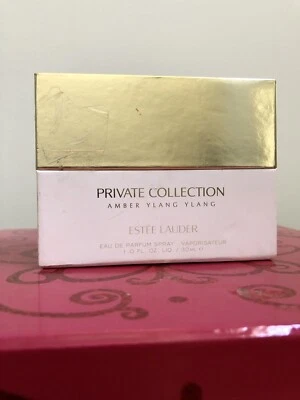 Estee Lauder PRIVATE COLLECTION AMBER YLANG YLANG 1 oz EDP Spray VERY RARE - Image 1 of 4