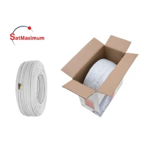 250 Fuß 14 AWG, 4 Leiter Innenbereich Lautsprecherkabel CCA CL2 Wand Audio/Stereo Kabel - Bild 1 von 9