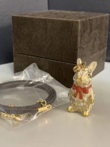 Herend Vintage Gold Rabbit Necklace Unique Design Collector's Jewelry 2504TY - Picture 1 of 10