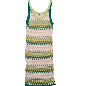 Missoni For Target Knit Singlet Dress Size Large Womens Green Chevron Viscose - Picture 1 of 8