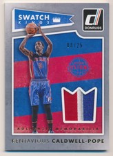 2015-16 Donruss Swatch Kings Prime #11 Kentavious Caldwell-Pope Jersey /25