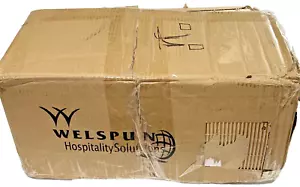 Welspun Queen Flat Sheets 98"x109" IHGM-SS-QFS-01 (Box of 24) - Picture 1 of 4