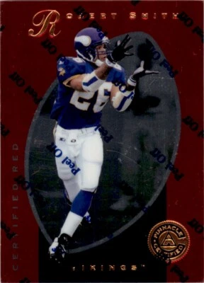 1997 Pinnacle Certified w/ peel off Robert Smith . #97 - Image 1 of 2