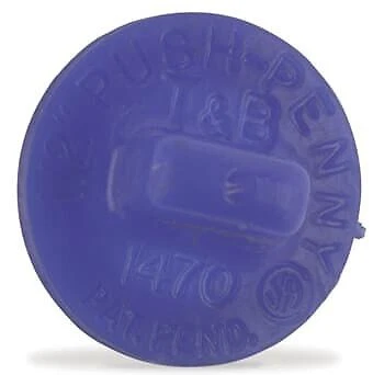 Thomas & Betts 1473, EMT/Rigid Conduit Plug, 1-1/4 Push Penny, 1 PC - Image 1 of 1