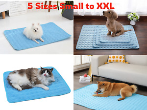 Dog Bed Cooling Mat Portable Pet Cat Pad Breathable Puppy Non-Toxic Mattress
