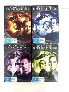 Star Trek Enterprise Complete Series 1-4 DVD Region 4 Seasons 1 2 3 4 - Picture 1 of 5