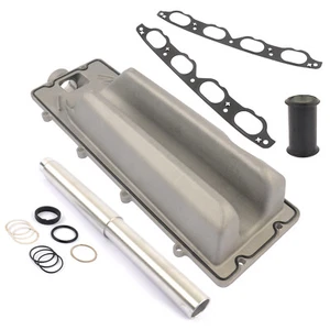 For BMW X5 4.4L 4.8L V8 Valley Pan+Collapsible Coolant Transfer Pipe Repair Kit - Picture 1 of 7