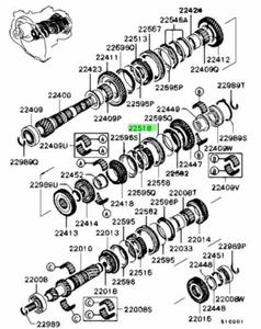Hub, M/T 5th & Rev Synch For: Mitsubishi Lancer Evo 4 5 6 7 8 9 CN9A CP9A CT9A - Picture 1 of 1