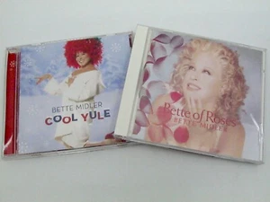 2 Bette Midler Cds Bette of Roses, Cool Yule Target Ltd Edition Christmas Album - Foto 1 di 7