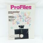 Pro Files Vintage PC Computer Magazine Oct. Nov. 1988