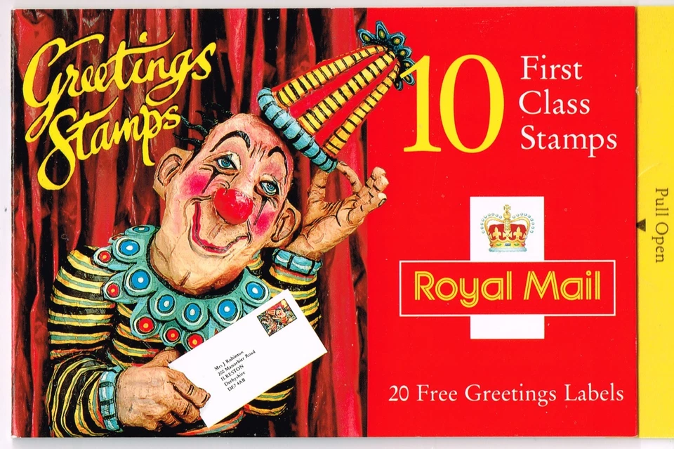 Great Britain Clown Booklet BK1183 VF OG Mint - Image 1 of 1