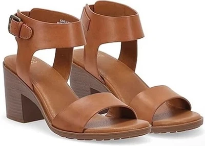 NIB Frye And Co. Size 11M Kahlia Cognac Brown Block Heel Sandal Boho Western - Image 1 of 4
